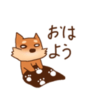 豆柴 小麦（個別スタンプ：1）