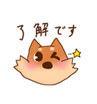 豆柴 小麦（個別スタンプ：9）