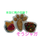 ポンポン猫と夏野菜（個別スタンプ：4）