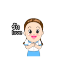 sign language enjoy（個別スタンプ：11）