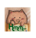 Pico Pig and Mike Mouse（個別スタンプ：19）