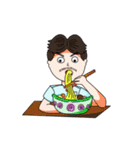Dek chang rak jing（個別スタンプ：3）