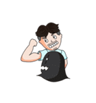 Dek chang rak jing（個別スタンプ：15）