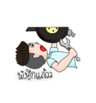 Dek chang rak jing（個別スタンプ：27）