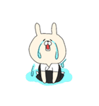 弓道 うさぎ（個別スタンプ：22）