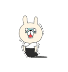 弓道 うさぎ（個別スタンプ：30）