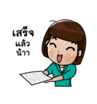 Research team（個別スタンプ：3）