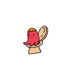 ハゲタコウインナー（個別スタンプ：8）