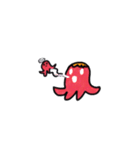 ハゲタコウインナー（個別スタンプ：18）