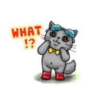 Nong Pong fat cat (Eng v.)（個別スタンプ：4）