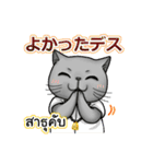 Nong Pong fat cat (Eng v.)（個別スタンプ：6）