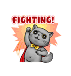 Nong Pong fat cat (Eng v.)（個別スタンプ：8）