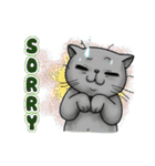 Nong Pong fat cat (Eng v.)（個別スタンプ：12）