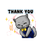 Nong Pong fat cat (Eng v.)（個別スタンプ：21）