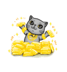 Nong Pong fat cat (Eng v.)（個別スタンプ：27）
