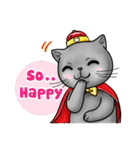 Nong Pong fat cat (Eng v.)（個別スタンプ：40）