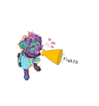 ワンちゃん好きのスタンプ（個別スタンプ：2）