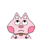 Cat or pig（個別スタンプ：2）