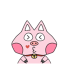 Cat or pig（個別スタンプ：4）
