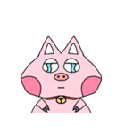 Cat or pig（個別スタンプ：5）