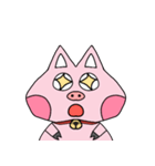 Cat or pig（個別スタンプ：6）