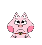 Cat or pig（個別スタンプ：7）