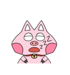 Cat or pig（個別スタンプ：9）