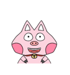 Cat or pig（個別スタンプ：15）