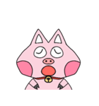 Cat or pig（個別スタンプ：16）