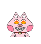 Cat or pig（個別スタンプ：22）