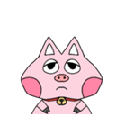 Cat or pig（個別スタンプ：24）