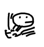 宇宙にただようくらげ（個別スタンプ：7）