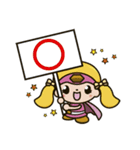 サッシュレンジャー（個別スタンプ：14）
