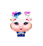 Miss tram of Rabbit milk（個別スタンプ：7）