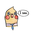 Cute cockatiel 's daily life（個別スタンプ：5）