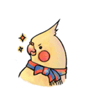 Cute cockatiel 's daily life（個別スタンプ：28）