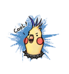 Cute cockatiel 's daily life（個別スタンプ：30）