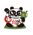 Angry Face Panda Lucky Charms（個別スタンプ：1）