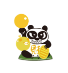 Angry Face Panda Lucky Charms（個別スタンプ：4）