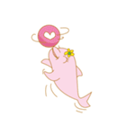 Pinky Dolphin（個別スタンプ：2）
