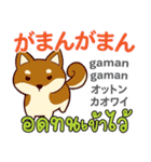 犬の気持ち日本語タイ語（個別スタンプ：30）