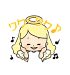 夢を叶えるポジティブ天使ちゃん（個別スタンプ：9）