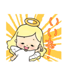 夢を叶えるポジティブ天使ちゃん（個別スタンプ：11）