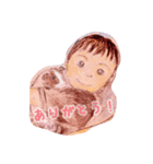 モルモットと一緒に（個別スタンプ：4）