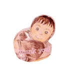 モルモットと一緒に（個別スタンプ：13）