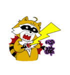 Humor raccoon's life（個別スタンプ：2）