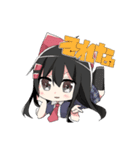 クズな女の子（個別スタンプ：3）