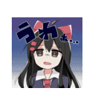 クズな女の子（個別スタンプ：4）