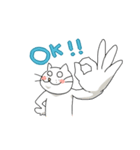 いつも楽しいねこ（個別スタンプ：8）