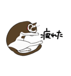めぃとむぅとときどきまろん（個別スタンプ：8）